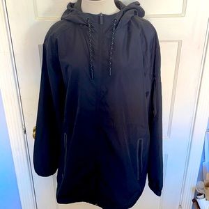 Men’s Black Windbreaker
